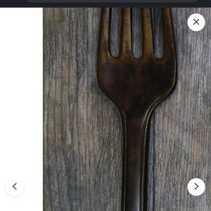 Kitchen , restaurant decor , only Fork!